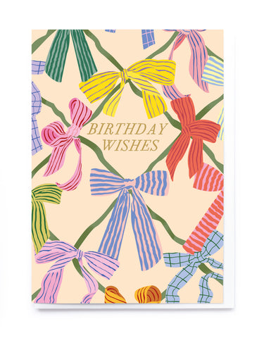 Happy Birthday Colourful Bow