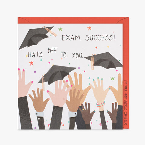 Exam Success Hats Off To You