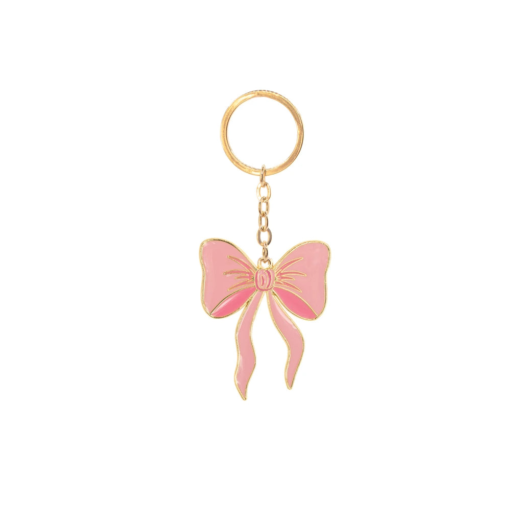 Enamel Bow Keyring