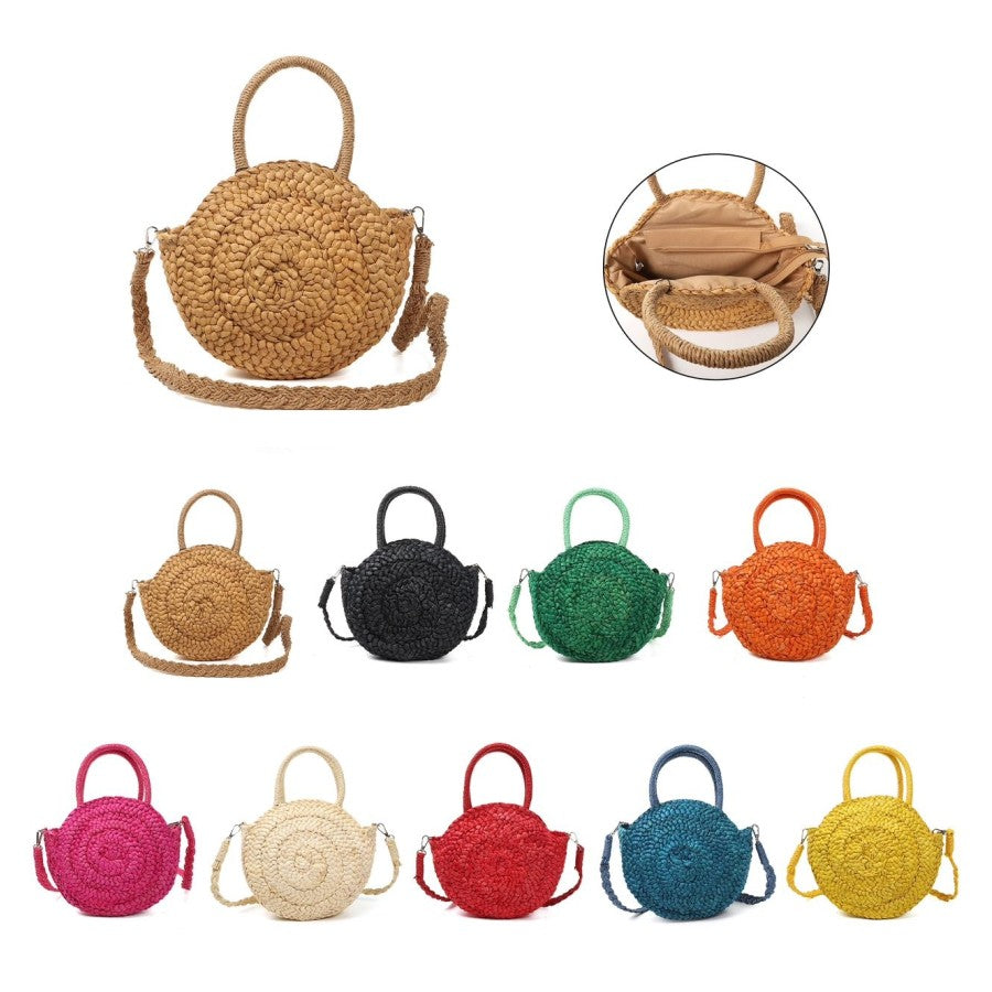 Straw Bag - Various Colours