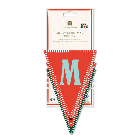 Merry Christmas Felt Bunting