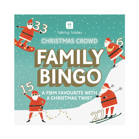 Christmas Family Bingo Santa Edition