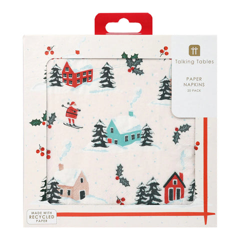 Christmas Paper Napkins - Various Designs