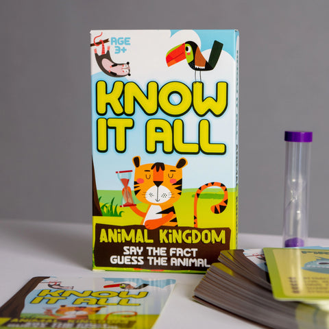 Know It All! Animal Card Game