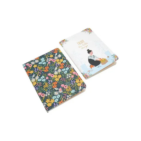 'Enjoy The Little Things' Set of Two Notebooks