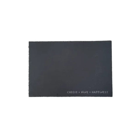Rectangular Slate Cheese Board - Cheese & Wine