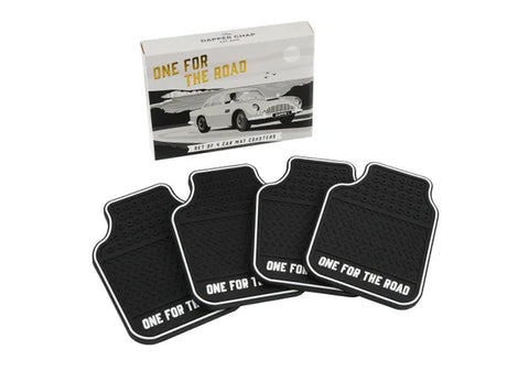 Dapper Chap Car Mat Coasters