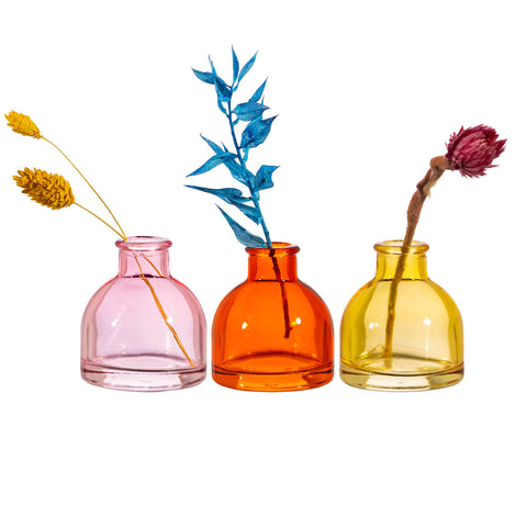 Mini Bud Vases - Various Colours