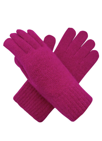 Soft Plain Cosy Gloves - Various Colours