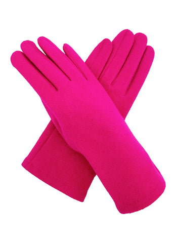 Soft Plain Gloves - Various Colours