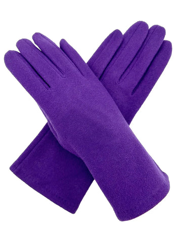 Soft Plain Gloves - Various Colours