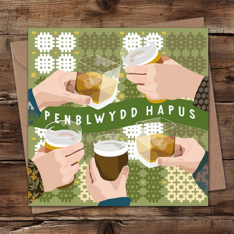Raise A Glass Card