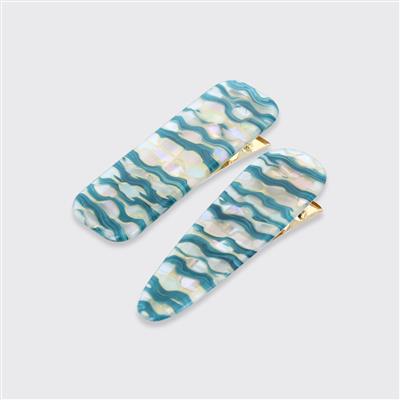 Set of 2 Hair Clips - Various Colours