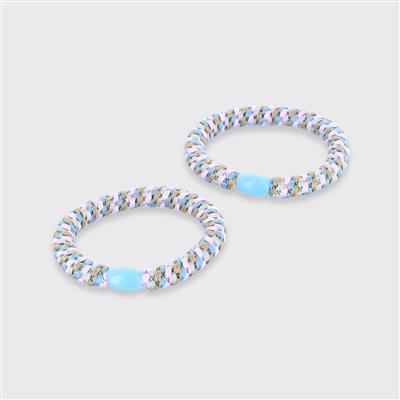 Twisted Woven Hair Bands - Various Colours