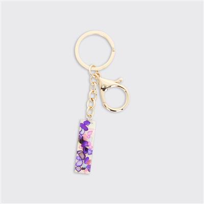 Alphabet Initial Keyring - Multicolour