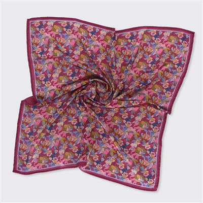 Floral Square Scarf - Various Colours