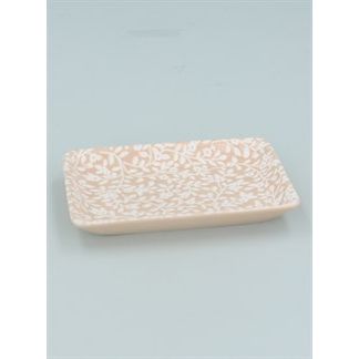 Floral Porcelain Trinket Dish - Various Colours