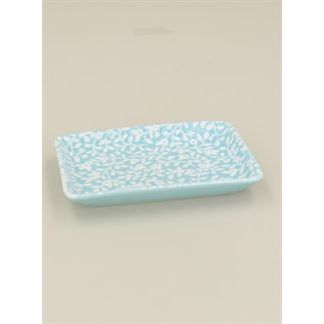 Floral Porcelain Trinket Dish - Various Colours