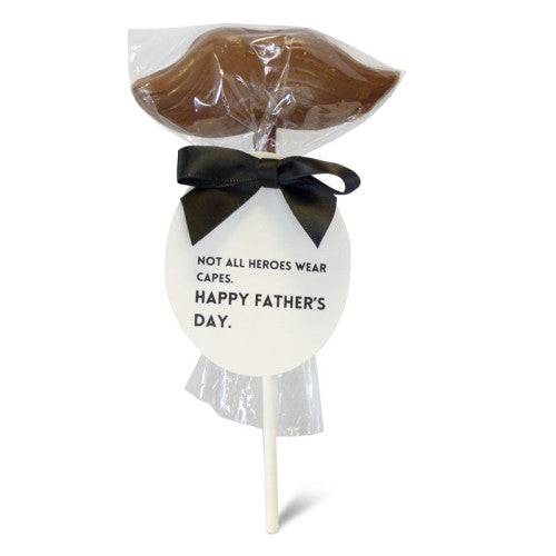 Father's Day Moustache Lollipop