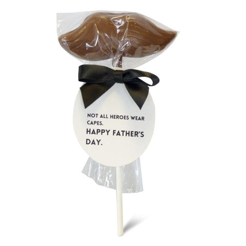 Father's Day Moustache Lollipop⁹
