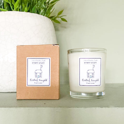 STWFF Welsh Sentiment Candles - Various Sayings