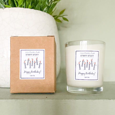 STWFF English Sentiment Candles - Various Sayings