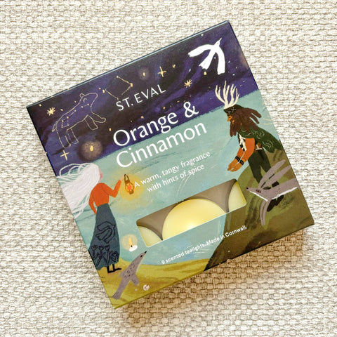 Orange & Cinnamon Christmas Tealights