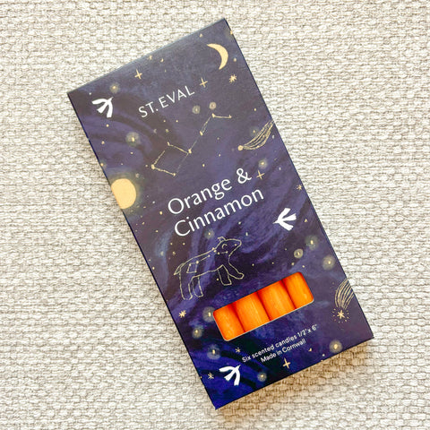 Orange & Cinnamon Mini Christmas Candles