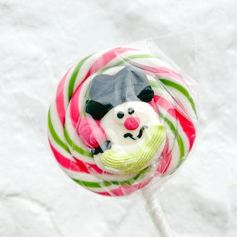 Christmas Round Lolly - Various