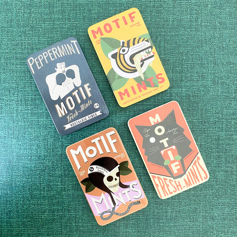 Motif Mints - Nostalgic Vibes - Various Designs