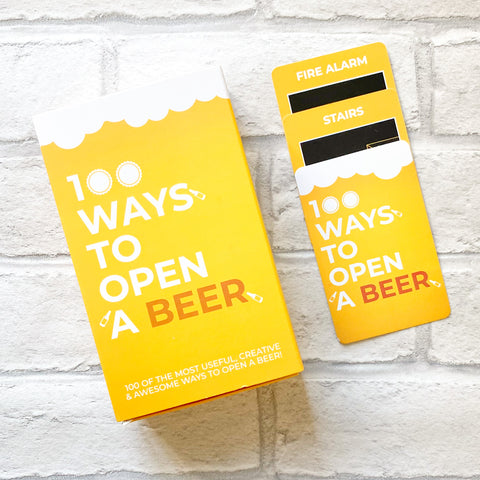 100 Ways to Open a Beer