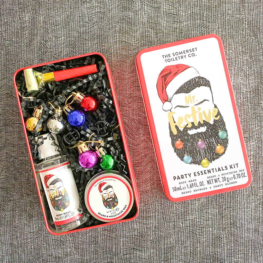 Mr Festive Party Essentials Toiletries Gift Set