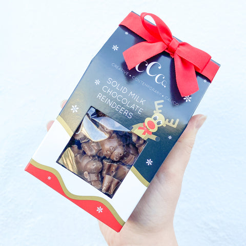 Solid Milk Chocolate Reindeers