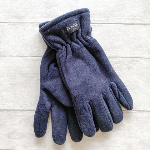 William Thinsulate Lined Fleece Gloves - Various Colours