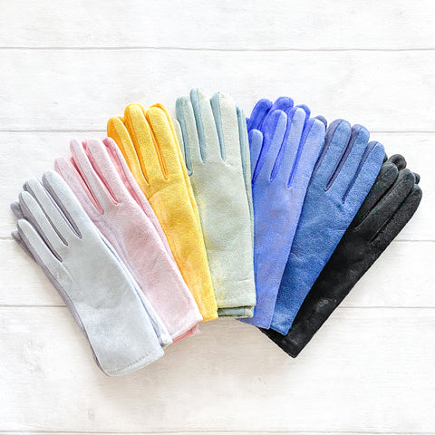 Metallic Gloves - Various Colours