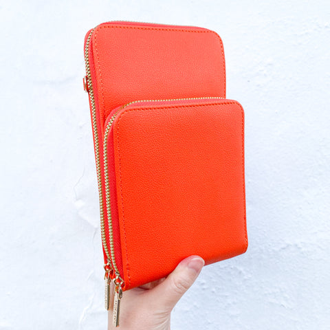 Phone Pouch With Multiple Compartments - Various Colours