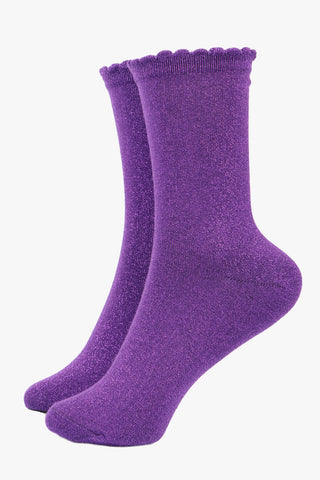 Glitter Socks  - Various Colours