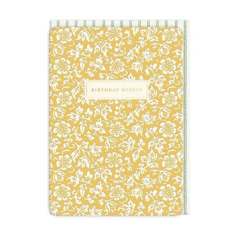 Sweet Alyssum Birthday Card