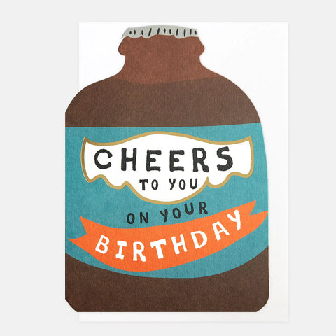 Cheers To You On Your Birthday Card