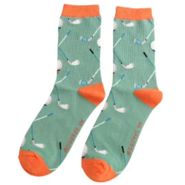 Golf Pattern Socks - Various Colours