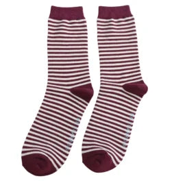 Thin Stripe Socks - Various Colours