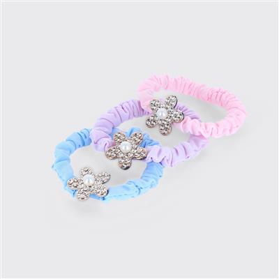 Set of 3 Scrunchies - Various Colours