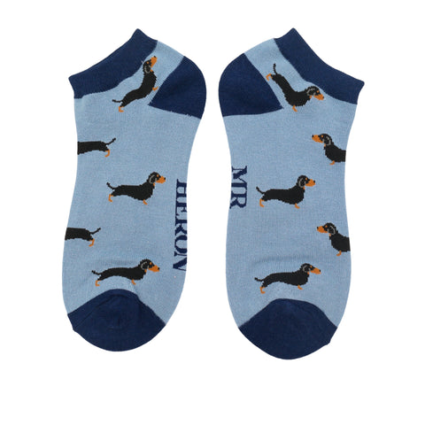 Mr Heron Little Sausage Dogs Trainer Socks - Various Colours
