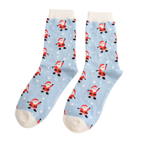 Jolly Santa Socks - Various Colours