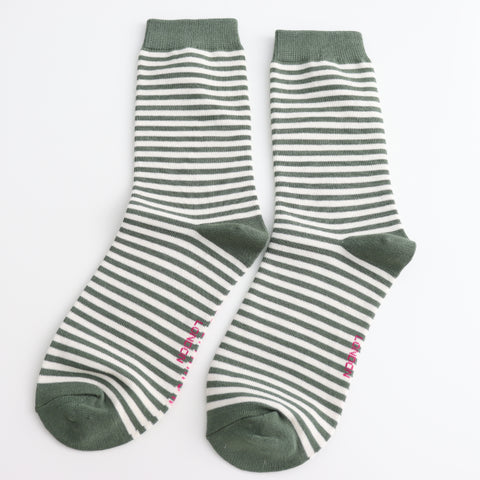Simple Stripes Socks - Various