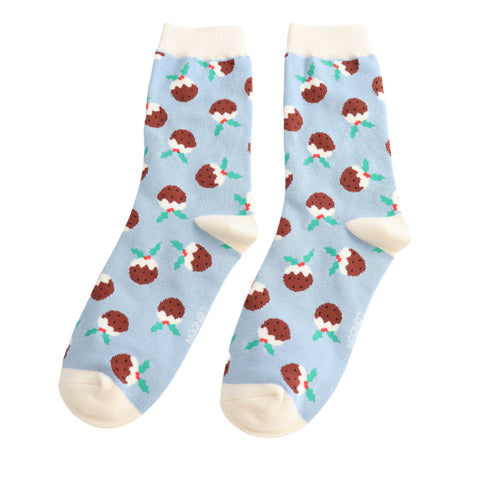 Christmas Puddings Socks - Various Colours