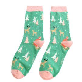 Festive Foxes Socks - Various Colours