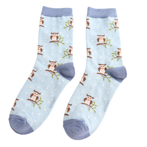 Winter Owls Socks - Various Colours