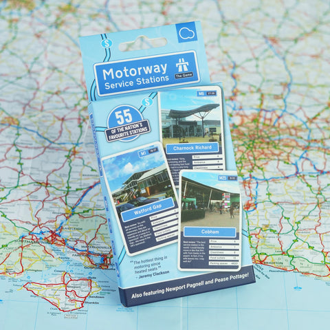 Motorway Service Stations Card Game