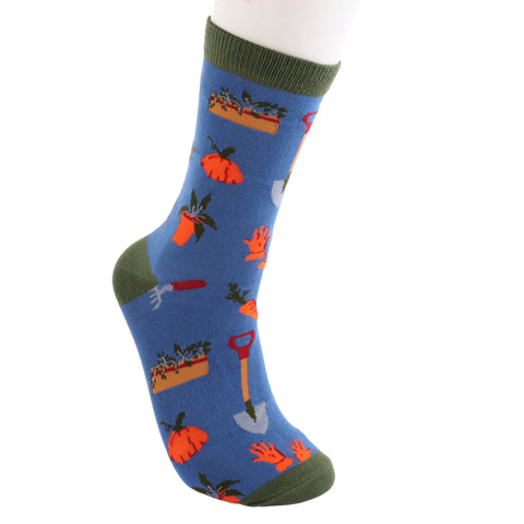 Mr Sparrow Gardener’s Tools Socks - Various Colours